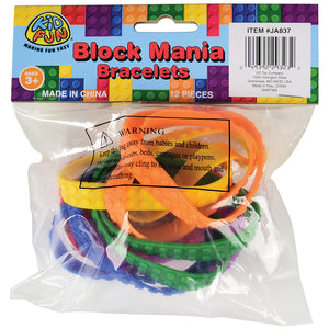 Block Mania Bracelets (pack of 12)