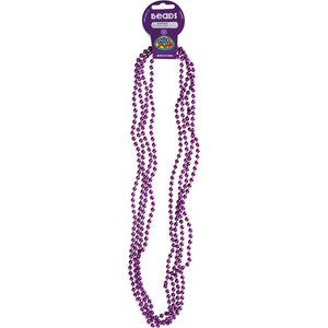 Metallic Purple Beads Party Favor (48 total)