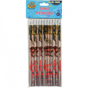 Designer Dinosaur Pencils (One Dozen)