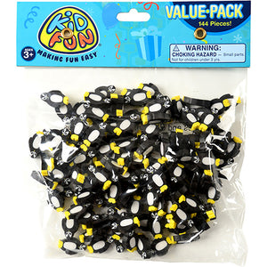 Mini Penguin Erasers Stationery (144 pieces)