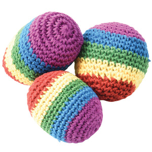 Rainbow Kick Balls Toys (1 Dozen)