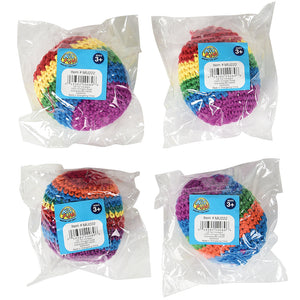 Rainbow Kick Balls Toys (1 Dozen)