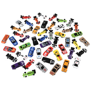 50 Piece Race Car Set Toy (One Set)