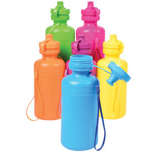 Neon Water Bottles (1 Dozen)