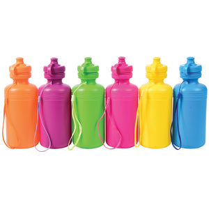 Neon Water Bottles (1 Dozen)