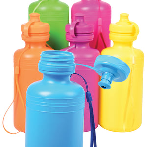 Neon Water Bottles (1 Dozen)