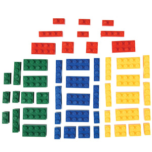 Block Mania Brick Toy (pack of 50)