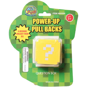 Power Up Pull Backs Toy (1 Dozen)