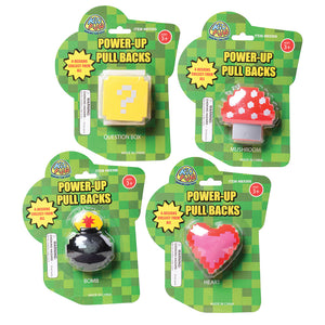 Power Up Pull Backs Toy (1 Dozen)