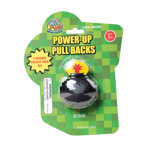 Power Up Pull Backs Toy (1 Dozen)