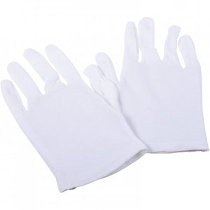 White Gloves - Adult Costume Accessory (One Pair)