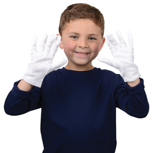 White Gloves - Child Costume Accessory (Pair)