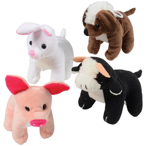 Furry Farm Animals Plush Toys one dozen Only 15.87 at Carnival Source