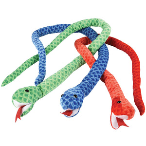 Jumbo Scaly Snakes Plush Toy (One dozen)