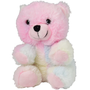 Rainbow Swirl Bears Plush Toys (one dozen)