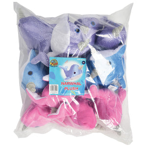 Narwhal Plush Toy (1 Dozen)