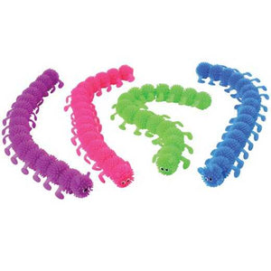 Colorful Centipedes Toy Set 24 Per Display