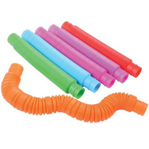 Pop Play Fidget Tubes Toy 24 Per Pkg