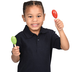 Mini Wooden Maracas (12 per Package)