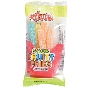 Efrutti Sour Fruity Fries Candy 48 Per Display