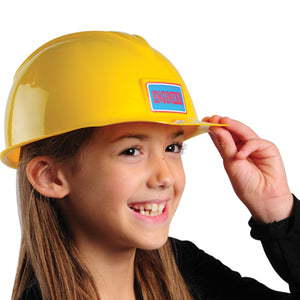 Child Size Novelty Construction Helmet Costume Accessory