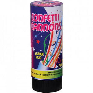 Confetti Cannons Party Favor 4 Per Pkg