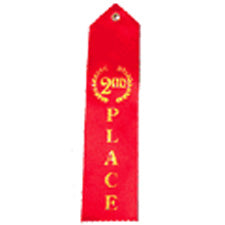 Winners Ribbons - 2nd Place Party Favor (One Dozen)