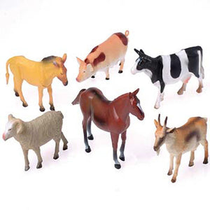 Farm Animals - 8 Inch Plush Toy (1 Dozen)