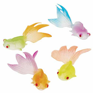 Glow In The Dark Goldfish Toy (one dozen)