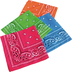 Neon Bandanas (one dozen)