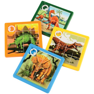 Dinosaur Slide Puzzle Toy (pack of 8)