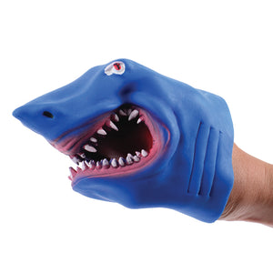 Stretchy Shark Hand Puppet Toy (pack of 6)