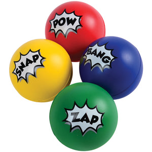 Superhero Stress Toy Balls (pack of 12)