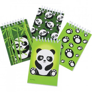 Panda Notebooks Party Supply (Pack of 8)