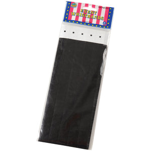 Adhesive Event Bands Black Party Accessory (pack of 100)