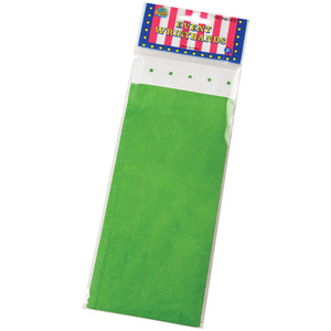 Adhesive Event Bands Green Party Accessory (pack of 100)