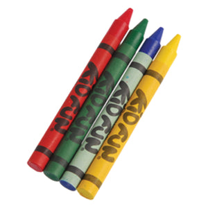 Crayons 4-Box Stationery (One Dozen)