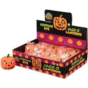 Halloween Popping Eye Jack O Lanterns Party Favor (pack of 12)