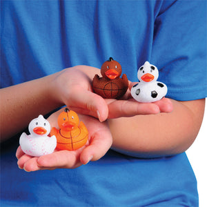 Sports Design Ducks Toy (One Dozen)