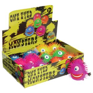 One Eyed Monster Puffer Toys (1 Dozen)