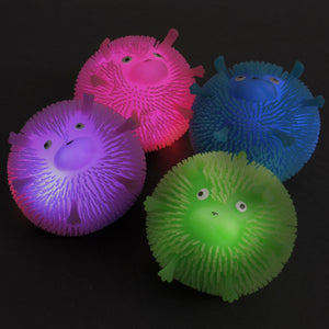 Critter Puffer Ball Yo-Yo Toy (1 Dozen)