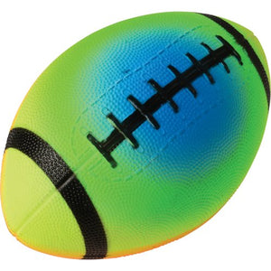 Rainbow Football 8 inch Deflated Party Favor (1 Dozen)