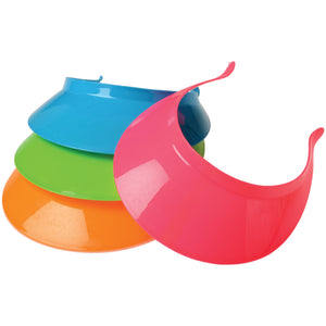 Neon Plastic Visors Party Favor (One Dozen)