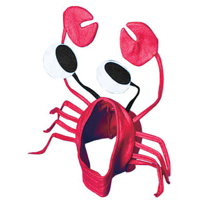 Luau Party Crab Hat Costume Accessory