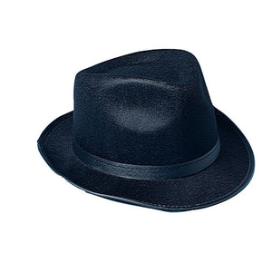 Felt Black Fedora Hat Costume Accessory