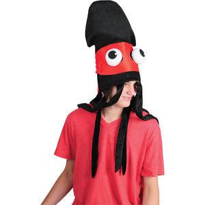 Ninja Squid Hat Costume Accessory