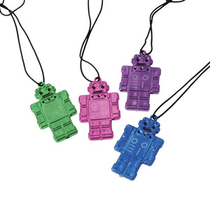 Robot Necklaces Party Favor (one dozen)