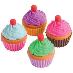 Cupcake Erasers Stationery (One Dozen)