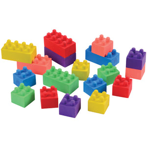 Block Mania Eraser Party Favor (pack of 18)