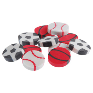 Mini Sport Erasers (144 pieces)